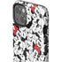 Disney Minnie Mouse Red Color Pop Face Pattern iPhone 15 Impact Case